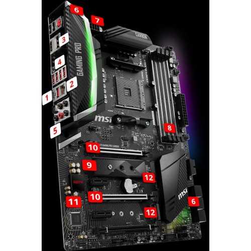 Motherboard Msi Z470 A Pro X470 Chipset Msi X470 Price MSI X470